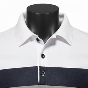 Camiseta de Manga Corta para Hombre de Alta Calidad, Personalizada, Verano, Casual, Diseño Sólido, Transpirable, Tejido de Spandex/Algodón, con Bolsillo - Product Image 5