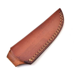 Funda de cuero clásica para cuchillo, estilo tradicional, hecha a mano, para cuchillos de camping y uso general, funda de cuero para cuchillo de exterior. - Product Image 3
