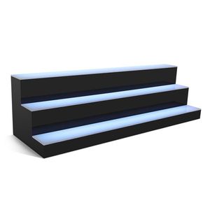 Mensola Espositiva per Bottiglie di Liquori con Luce LED da 40 Pollici, per Casa o Bar Commerciale, Montaggio a Parete - Product Image 3