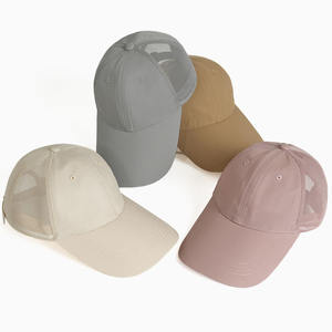 Gorra de Malla Transpirable 100% Algodón, Gorra de Béisbol Deportiva con Malla Perforada para Ciclismo, para Adultos - Product Image 1