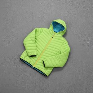 Abrigo de lana grueso para mujer, estilo moderno, con logotipo personalizado, para invierno, corte ajustado, chaqueta larga acolchada, venta al por mayor, color verde con forro de nailon - Product Image 5