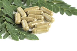 Capsules d'extrait de feuilles de Moringa Oleifera, complément alimentaire à base de plantes, extrait naturel de plante verte, qualité alimentaire - Product Image 5