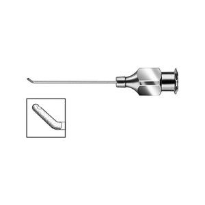 Cánula de Aspiración de Corteza Anífragma con Diseño Angulado, Instrumentos Quirúrgicos de Aspiración, Herramientas Oftálmicas para Extracción de Corteza, Herramientas Oftálmicas Suaves - Product Image 1