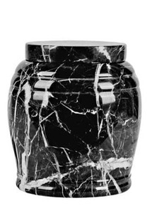Refined Onyx Polished Eco-Friendly <b>Memorial</b> Urn Dignified Cremation Ashes Urn for Human Remains Wholesale Custom-Carved Funeral - Product Image 2
