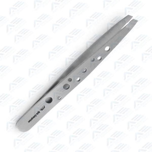 Pinzas para Cejas con Punta Inclinada, Diseño Hueco, Agarre Perfecto, Instrumento de Belleza - Product Image 6