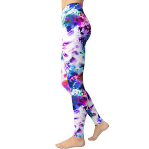 Leggings de sport à taille haute pour femmes, pantalons de fitness super extensibles, collants de sport respirants en spandex/polyester pour la course à pied - Product Image 6