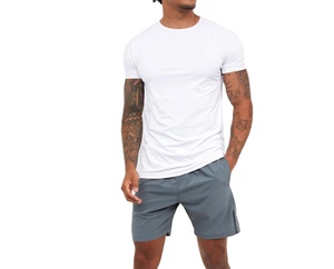Pantalones Cortos Casuales con Logotipo Personalizado, Cintura Elástica con Cordón, Transpirables, de Secado Rápido, Diseño Sólido, Colores Personalizados - Product Image 1