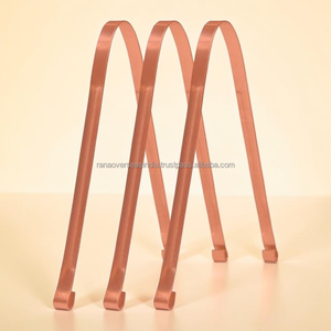 Limpiador de Lengua de Cobre con Tira Plana Curva para Raspado y Agarre Plegable en las Extremidades, Raspador de Lengua Reutilizable para la Higiene Bucal Diaria - Product Image 3