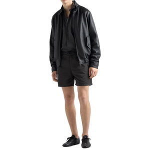 <b>Men's</b> Nappa <b>Leather</b> <b>Jacket</b> Luxury Genuine Lambskin Zip-Up Breathable Windproof Winter Custom OEM <b>leather</b> garment Manufacturer - Product Image 6