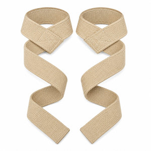 Heavy Duty Cotton Weightlifting <b>Straps</b> Adjustable Anti-Slip Wide Wrist Loop Gym Deadlift Bodybuilding Training Custom <b>Straps</b> - Product Image 2