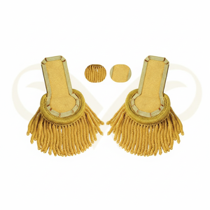 Épaulette en or personnalisée de haute qualité fabriquée en or Bullion Épaulette uniforme bon marché OEM ODM pour toute l'épaulette - Product Image 6