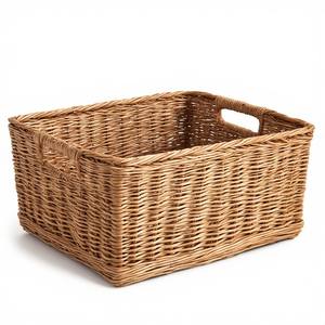 Panier multifonctionnel en jonc de mer naturel, idéal pour le rangement dans la chambre, le salon et la salle de bain - Product Image 5