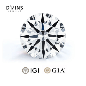 เพชรคุณภาพสูง D'vins Jewels น้ำหนัก 1.61 กะรัต เพชรหลวมที่สร้างขึ้นในห้องปฏิบัติการ เกรด F VS1 คุณภาพเยี่ยม ทรงกลมเจียระไนแบบบริลเลียนท์ สำหรับทำเครื่องประดับ - Product Image 3