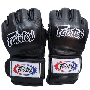 ถุงมือชก MMA ยี่ห้อ Fairtex สำหรับฝึกซ้อมแบบมืออาชีพ ถุงมือสำหรับต่อสู้แบบ Grappling คุณภาพสูง ถุงมือคิกบ็อกซิ่ง MMA แบบเปิดฝ่ามือ - Product Image 2