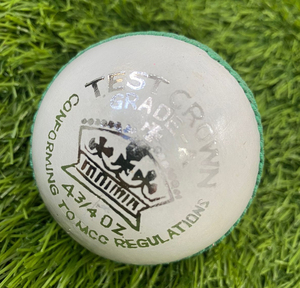 Balle de cricket en cuir rose de qualité A, 156g, cousue main avec fil noir, balle dure pour matchs de test, ligue des comtés. - Product Image 3