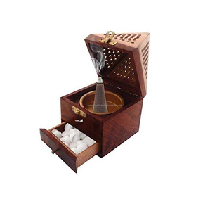 BRÛLEUR D'ENCENS EN BOIS - Product Image 2