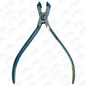 Pince coupe-fil manuelle en acier inoxydable à extrémité distale de sécurité Instrument orthodontique dentaire Pointe TC Instruments chirurgicaux dentaires - Product Image 2