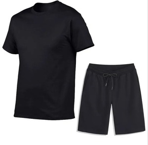 Ensemble de sport décontracté à prix abordable : Leggings de yoga, T-shirts et shorts d'été, tenue de course et de jogging, en maille unie à séchage rapide - Product Image 2
