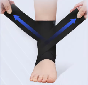 Attelle de Genou Ajustable en Néoprène Respirant avec Fermeture Auto-agrippante pour la Rééducation Sportive et le Fitness Unisexe - Product Image 1