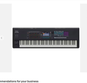 Synthétiseur Roland Fantom-8 original et dernier modèle, clavier d'arrangement professionnel Fantom 8 - Product Image 1