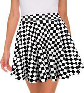 Jupe courte en coton de haute qualité pour femme, idéale pour les loisirs et le sport, jupe d'extérieur unie, jupe de mode par sublimation - Product Image 3