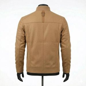 Fabrication de vestes en cuir rétro haut de gamme pour hommes, design personnalisé, vestes épaisses, vestes en cuir chaudes pour l'hiver - Product Image 3