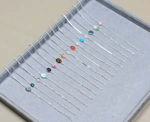 Women's Bohemian Style Geometric Design High Quality Assorted Crystal Handmade Bezel <b>Silver</b> Plated Brass <b>Bangles</b> Multi Color - Product Image 2