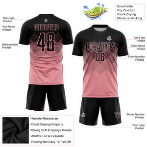 Custom Soccer Jersey Grey Pink Blue <b>Marble</b> Pattern Personalized Football Uniform Training Wear Team Sportswear <b>Kit</b> Men Youth - Product Image 4