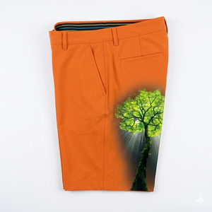Pantalones Cortos de Golf para Hombre de Primera Calidad, Diseño Deportivo 2026, Color Sólido Personalizado, Transpirables, de Secado Rápido, 100% Poliéster - Product Image 3