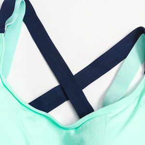 เสื้อชั้นในกีฬาสำหรับผู้หญิง บราโยคะแบบมีฟองน้ำ บราไร้ตะเข็บ บราฟิตเนสแบบดันทรง สำหรับขายออนไลน์ - Product Image 4