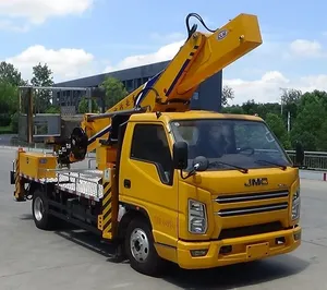 รถบรรทุกติดตั้งแท่นยกไฮดรอลิก JMC แบบแขนยืดได้ สำหรับงานบำรุงรักษาที่สูง - Product Image 6