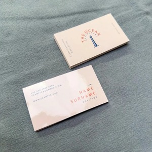 บริการพิมพ์นามบัตรแบบมืออาชีพจากโรงงานโดยตรง พร้อมนามบัตรสีเต็มรูปแบบสำหรับการสร้างเครือข่ายเพื่อการขาย - Product Image 3