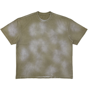 High Quality Manufacturer Acid Wash T-<b>shirt</b> Good Quality Acid Wash T-<b>shirt</b> Casual Wear Fit Plain - Product Image 1