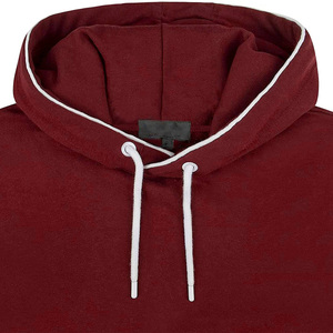 Sweat-shirt à capuche décontracté pour homme, style baseball, doublé polaire chaud, avec poche kangourou, pour l'automne, l'hiver et le printemps - Product Image 6