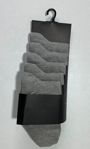 Chaussettes pour hommes en coton mélangé de haute qualité, respirantes, décontractées, avec logo personnalisé - Product Image 6