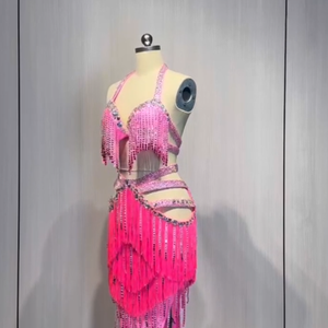 Traje de Danza del Vientre de Alto Rendimiento para Niñas y Adultas, Personalizable en Colores y Logotipos, Alta Calidad - Product Image 2