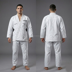 ชุดยิวยิตสู คิโมโน ผ้าฝ้าย 100% 380GSM น้ำหนักเบา ทนทาน สำหรับศิลปะการต่อสู้แบบผสมผสาน  ลดราคาพิเศษ  รับสั่งทำตามแบบ - Product Image 4