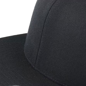 High Quality 6 Panel 3D Embroidery <b>Flat</b> Brim Breathable & Waterproof Canvas Trucker <b>Hat</b> Snapback Caps Unisex Fitted Four Seasons - Product Image 5