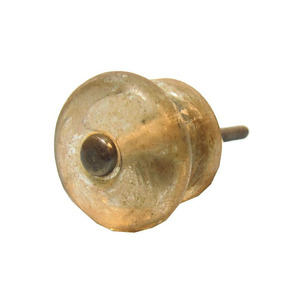 Bouton de meuble en céramique écologique peint à la main, motif floral moderne, finition à pois, pour armoires de cuisine et commodes - Product Image 4