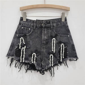 Shorts de Algodón para Mujer de Alta Calidad, Último Diseño, Impresión de Logotipo Personalizado, Cierre Elástico en la Cintura, Estilo Casual, Transpirables - Product Image 2