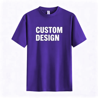 T-shirt en coton vert à manches courtes pour homme, design personnalisé, col rond, coupe classique, logo imprimé sur le devant, tissu jersey, écologique