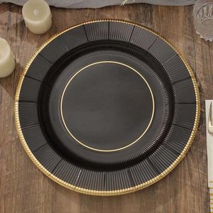 Stylish Decorative Metal Charger <b>Plate</b> Perfect for Anniversary Celebration Wedding and Fine Dining Events - Product Image 6