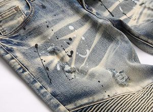 Vêtements de sport en denim de coton de haute qualité, jeans de motard |   Pantalon de moto renforcé pour homme avec protection intégrée |   Séchage rapide - Product Image 2