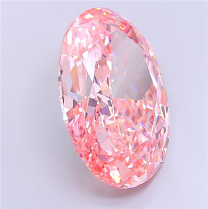 เพชรเม็ดเดี่ยวทรงรีสีชมพูสดใส น้ำหนัก 18.88 กะรัต จาก ANYA JEWELS คุณภาพพรีเมียม เจียระไนอย่างดี ได้รับการรับรองจาก IGI ระดับ VS2 ผลิตด้วยวิธี CVD - Product Image 5