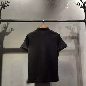 เสื้อโปโลดีไซน์ใหม่สำหรับฤดูร้อน รับสกรีนโลโก้ เสื้อผ้าผู้ชาย แขนสั้น เสื้อยืดโปโลลำลอง ไซส์ใหญ่ เสื้อโปโลชาย - Product Image 3