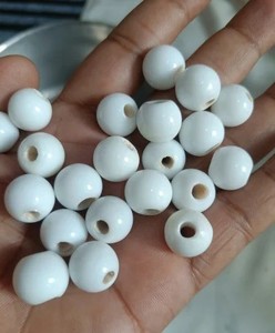 Custom Natural Unfinished Through Carved Bone <b>Beads</b> <b>Large</b> Holes Multifunction Customized Christmas Jewelry Natural Crafts - Product Image 1