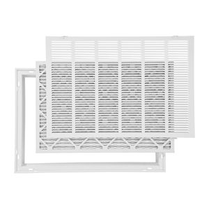 Grille d'air d'ouverture en conduit W30 X H20 avec grille de filtre à air de retour S'adapte parfaitement! - Product Image 1