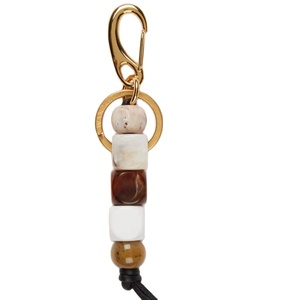 Wholesale Price Mixed Bead Keychain Gold Clip Luxury Key Holder Bag Charm Stylish <b>Car</b> Keyring Fashion Accessory Gift Idea - Product Image 1