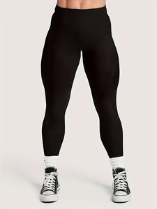 Leggings de yoga sans couture de qualité supérieure pour femmes, vêtements de sport pour la course à pied, la gym et la remise en forme, fabrication sur mesure avec logo, vente en gros - Product Image 1