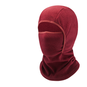 Vente en gros : Bonnet d'hiver en polaire, cagoule, masque facial, cache-cou coupe-vent pour activités de plein air, masque de ski intégral - Product Image 5
